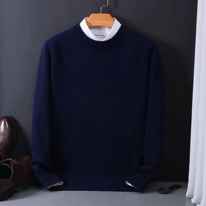 Connor | Men's Soft Breathable Ribbed Jumper