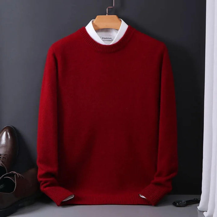 Connor | Men's Soft Breathable Ribbed Jumper