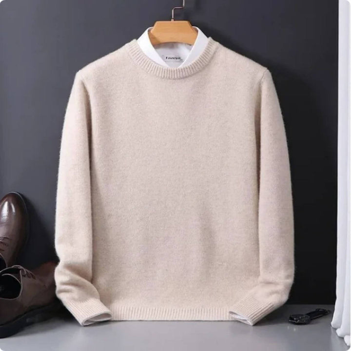 Connor | Men's Soft Breathable Ribbed Jumper