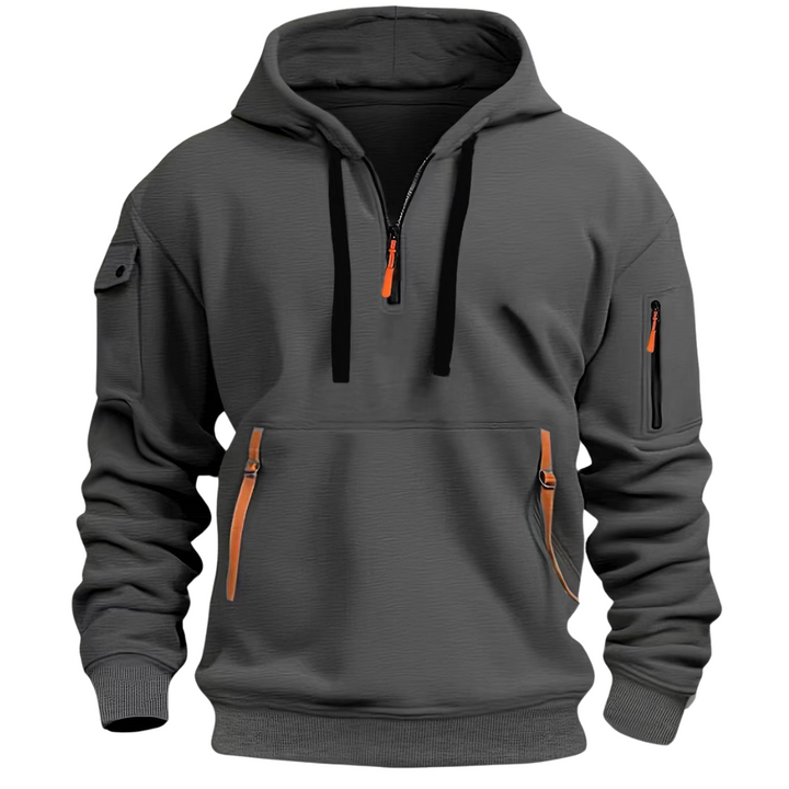 Darragh | Men's Relaxed Casual Zip Hoodie