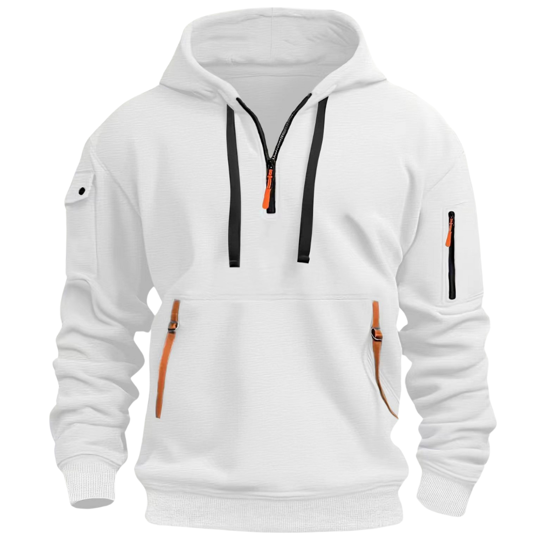 Darragh | Men's Relaxed Casual Zip Hoodie