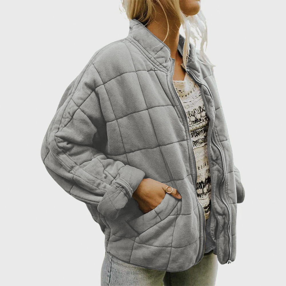 Chloe | Women's Lightweight Quilted Zip Jacket