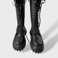 Ruth | Women's Non-Slip Lace Up Knee High Boots