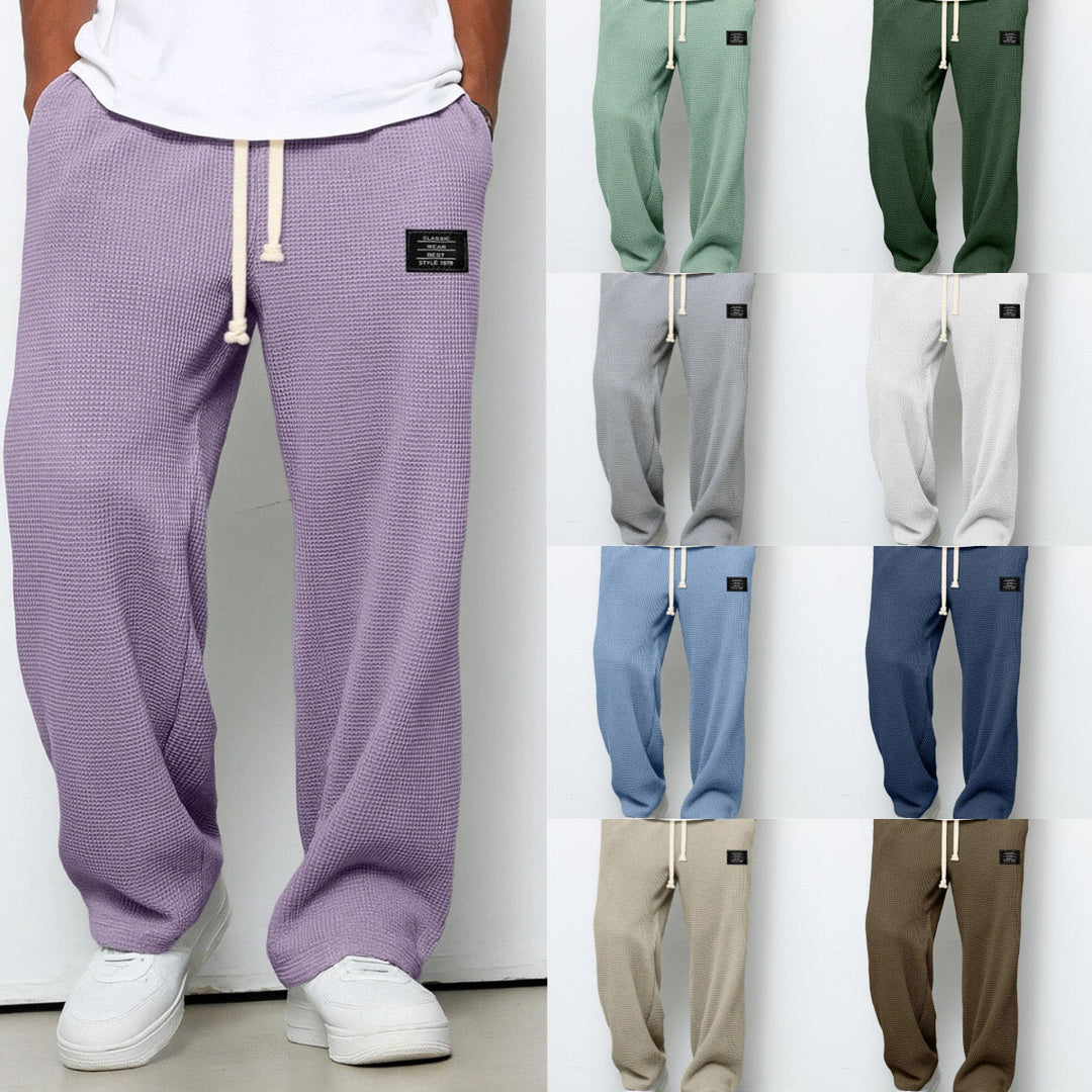 Patrick | Men's Straight-Leg Comfortable Fit Trousers