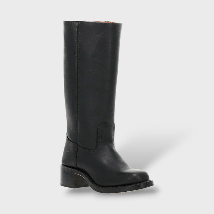 Joyce | Women's Structured Sole Knee High Heel Boots