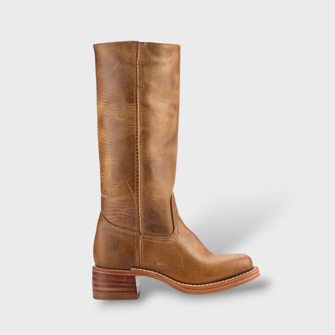 Joyce | Women's Structured Sole Knee High Heel Boots