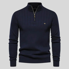Aidan | Men's Soft Ribbed Comfort Jumper