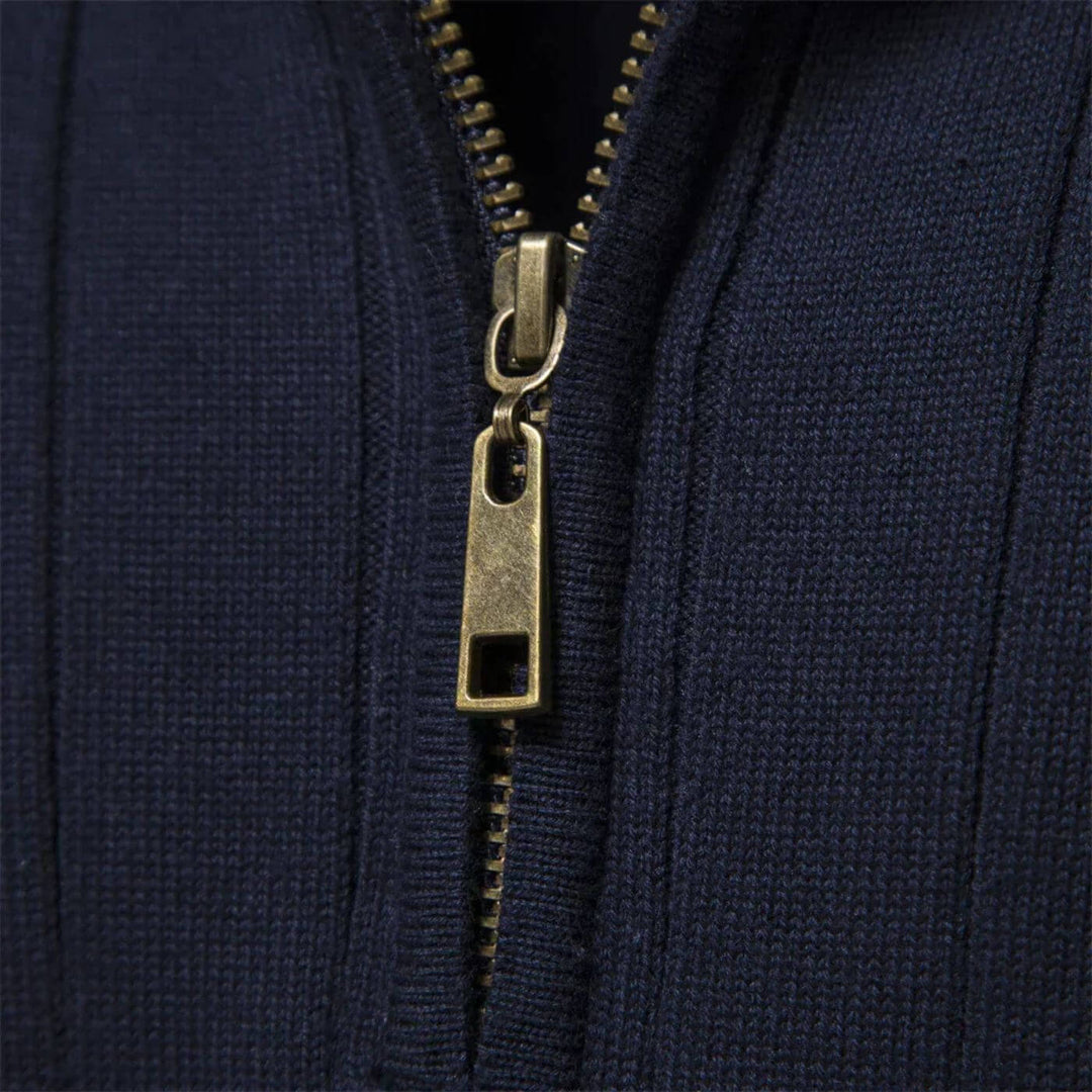 Aidan | Men's Soft Ribbed Comfort Jumper