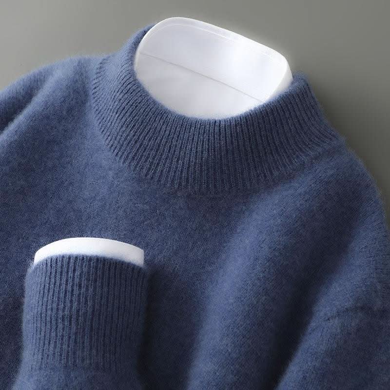 Quinn | Lightweight Ribbed Mock Neck Jumper