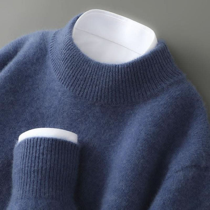 Quinn | Lightweight Ribbed Mock Neck Jumper