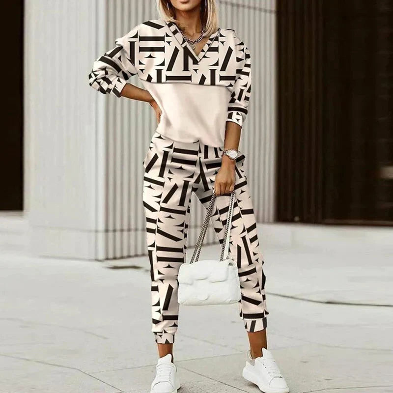 Women's Half Zip Tracksuit Set Co Ord 3