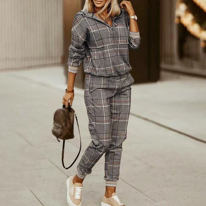 Women's Half Zip Tracksuit Set Co Ord 5