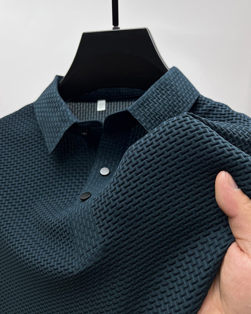 Larkin | Men's Short-Sleeve T-Shirt with Mesh Panels