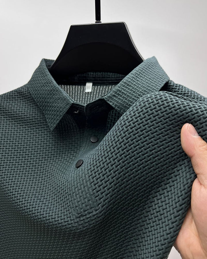 Larkin | Men's Short-Sleeve T-Shirt with Mesh Panels
