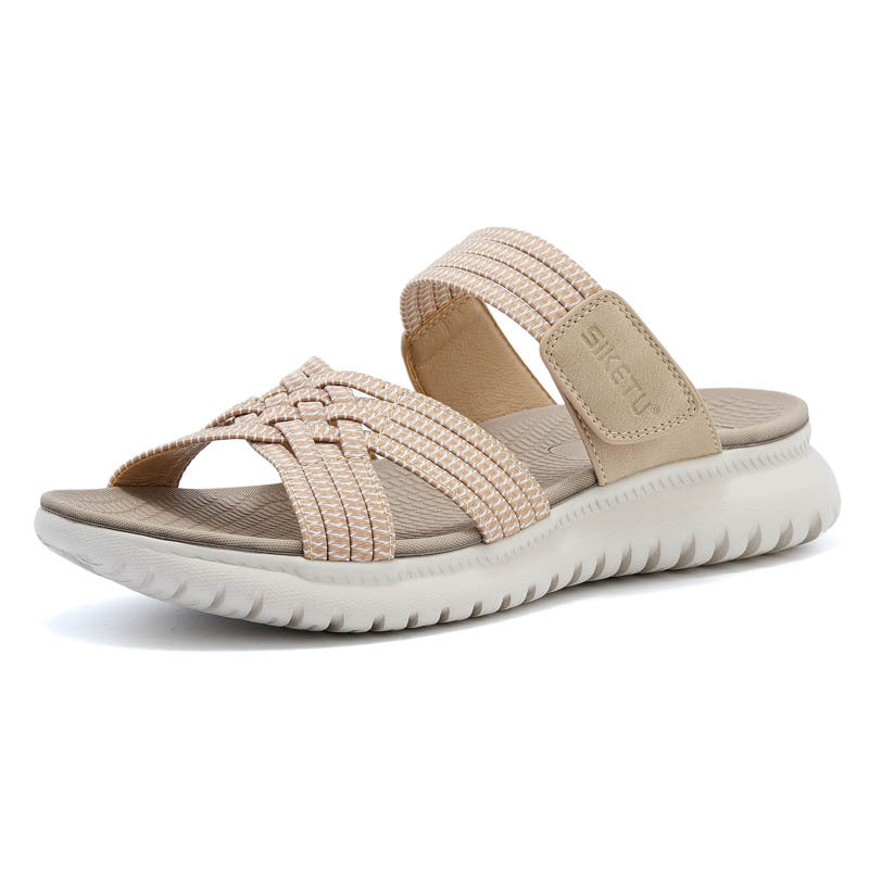 Lena | Women's Slip-On Sandals with Cushioned Footbed