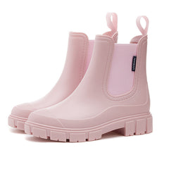 Helena | Women's Chunky Lug Sole Ankle Chelsea Boots