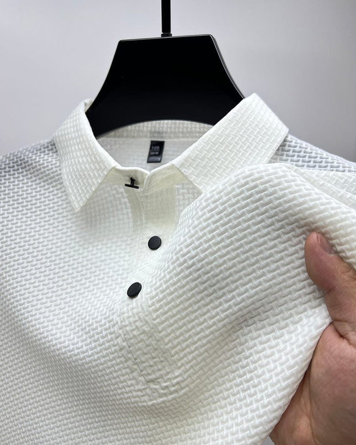 Larkin | Men's Short-Sleeve T-Shirt with Mesh Panels
