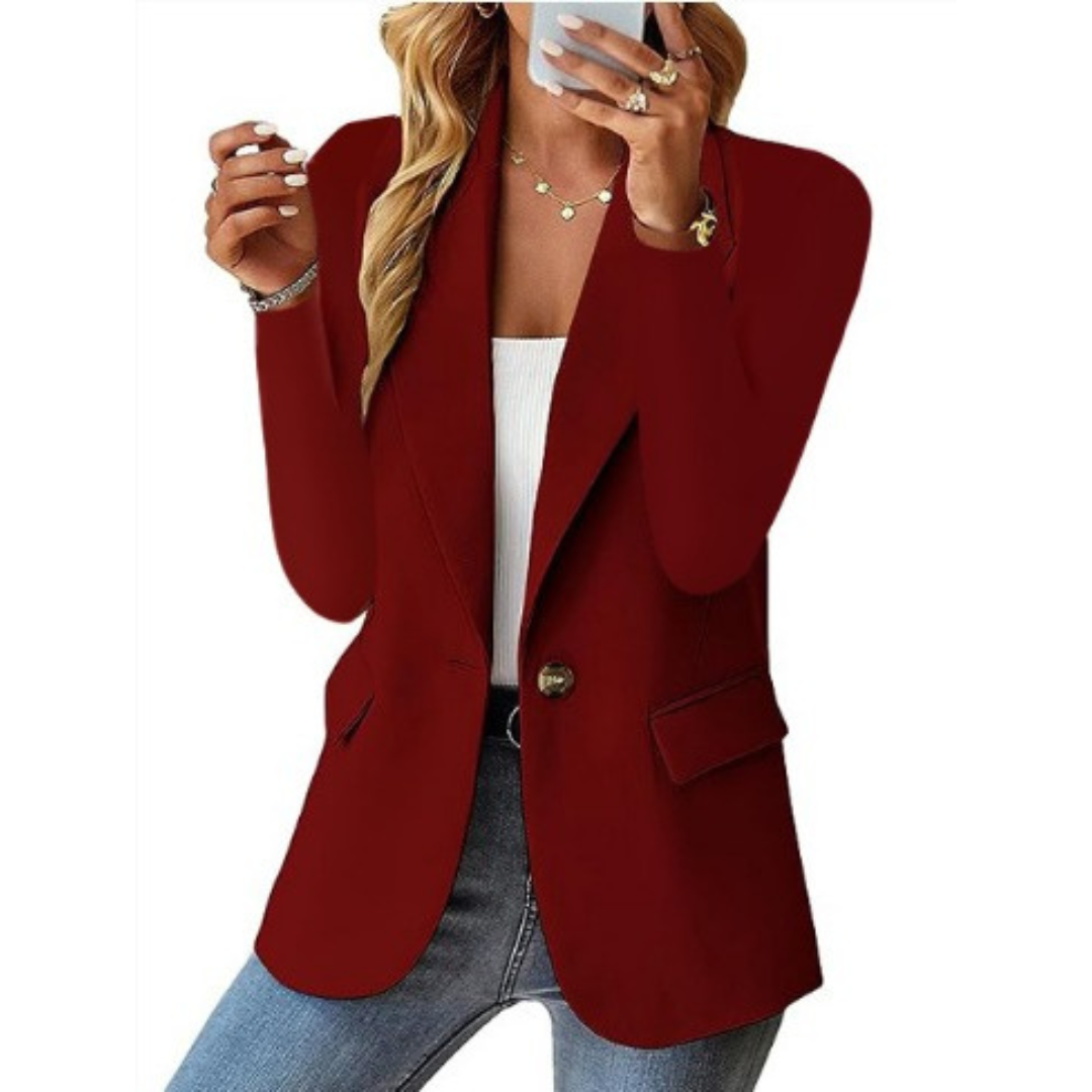 Ruby | Women's Structured Classic Single-Button Blazer