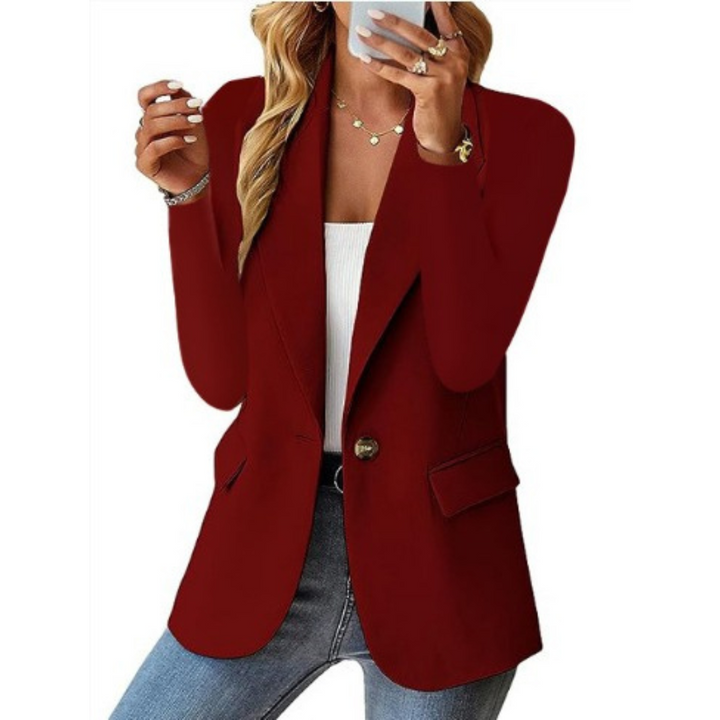Ruby | Women's Structured Classic Single-Button Blazer