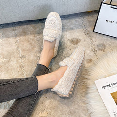 Sophie | Women's Fluffy Non-Slip Moccasin Slippers