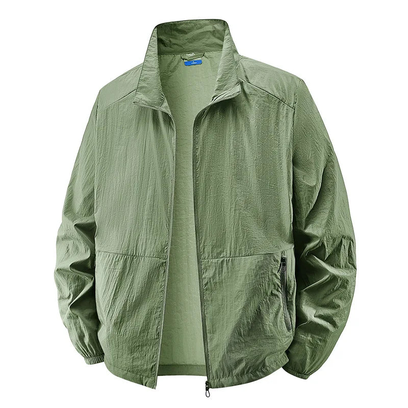 Darren | Men's Lightweight Breathable Zip-Up Jacket