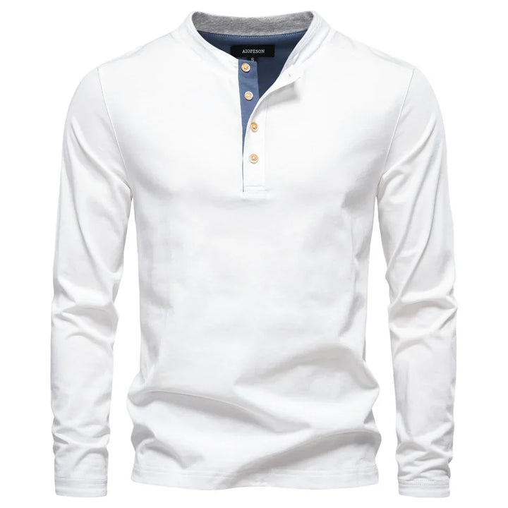 Tadhg | Men's Plain Long-Sleeve T-Shirt