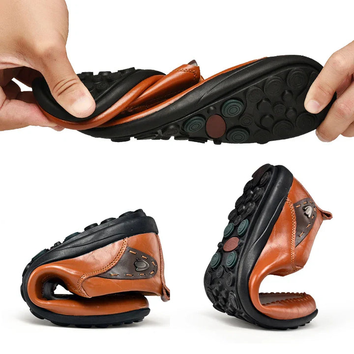 Lochlainn | Men's Slip-On Loafers with Flexible Sole