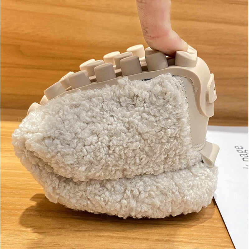 Sophie | Women's Fluffy Non-Slip Moccasin Slippers