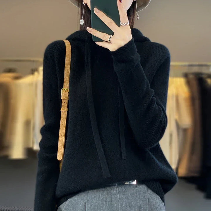 Grace | Women's Merino Wool Aran Sweater