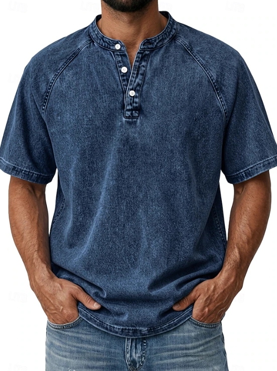 Lonán | Men's Vintage-Style Button-Up Shirt