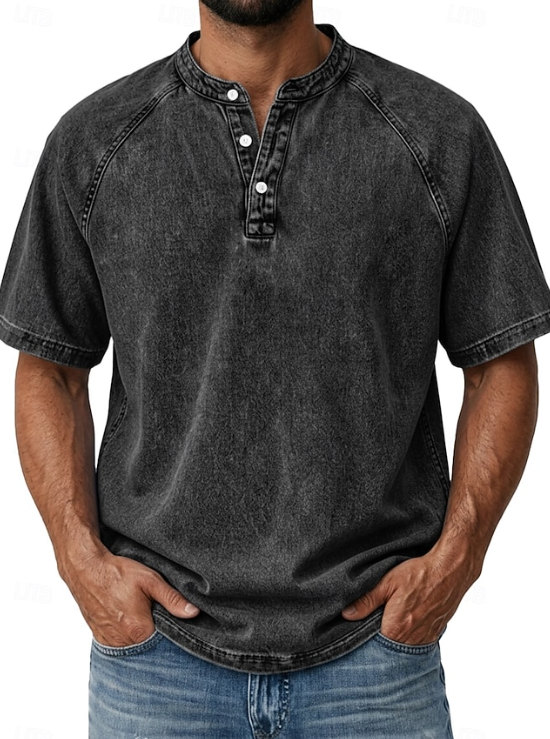 Lonán | Men's Vintage-Style Button-Up Shirt