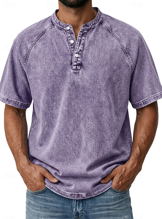 Lonán | Men's Vintage-Style Button-Up Shirt