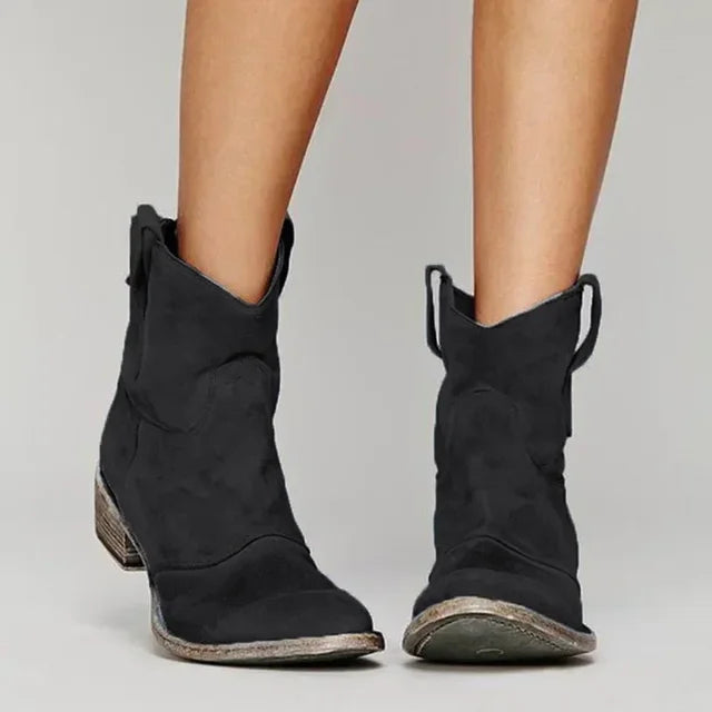 Hannah | Women's Durable Western Ankle Boots