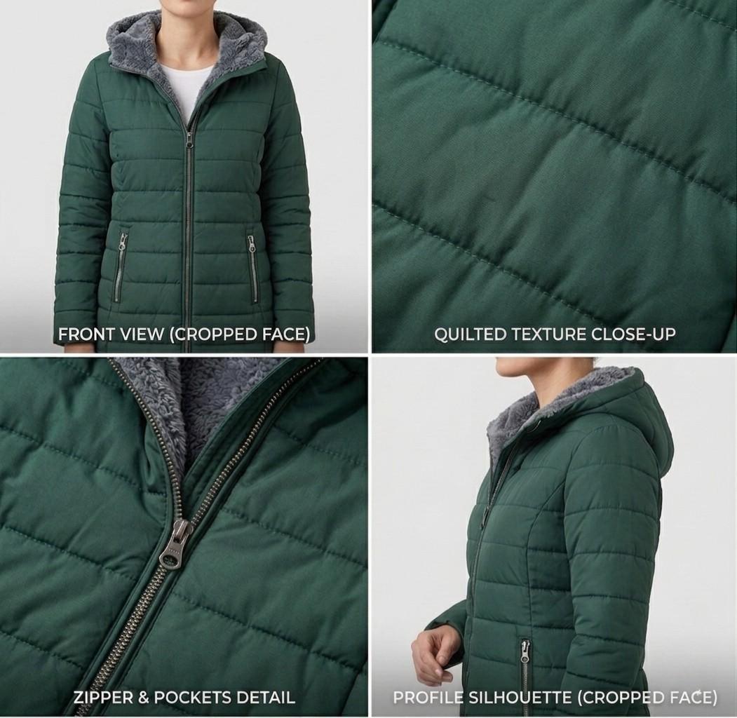 Tara | Women's Quilted A-Line Winter Coat