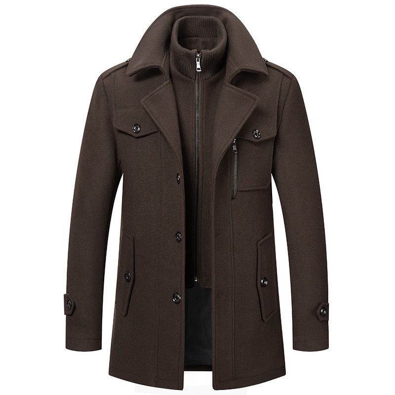 Eoin | Men's Structured Fitted Winter Coat