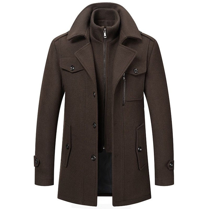 Eoin | Men's Structured Fitted Winter Coat