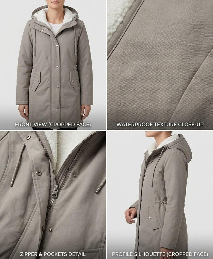 Kayla | Women's Breathable Waterproof Long Parka