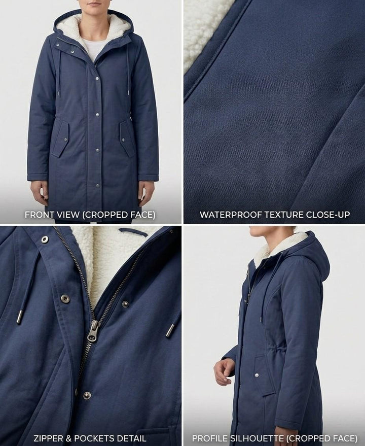 Kayla | Women's Breathable Waterproof Long Parka