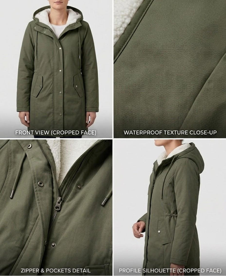 Kayla | Women's Breathable Waterproof Long Parka