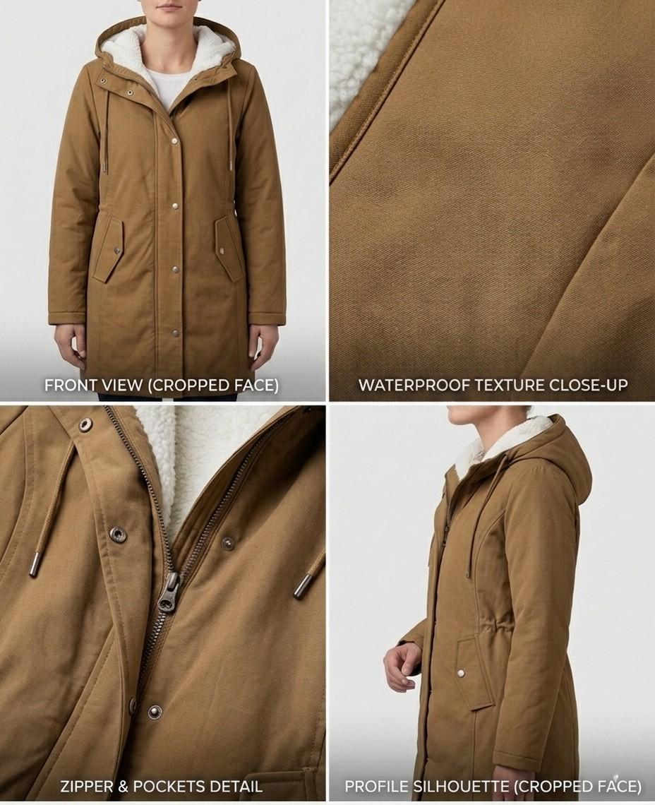 Kayla | Women's Breathable Waterproof Long Parka