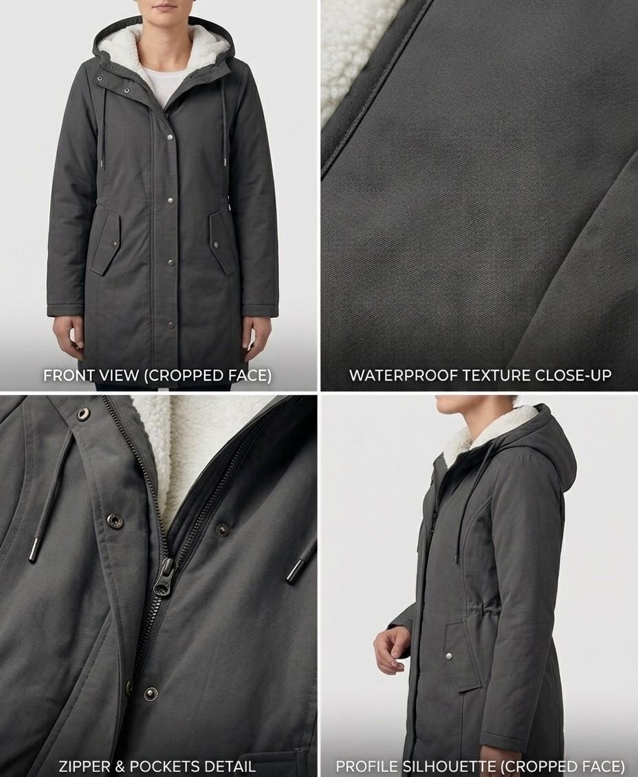 Kayla | Women's Breathable Waterproof Long Parka