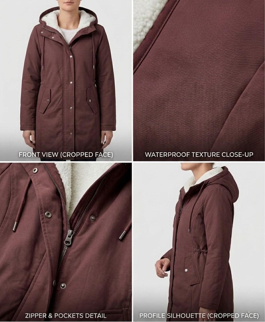 Kayla | Women's Breathable Waterproof Long Parka