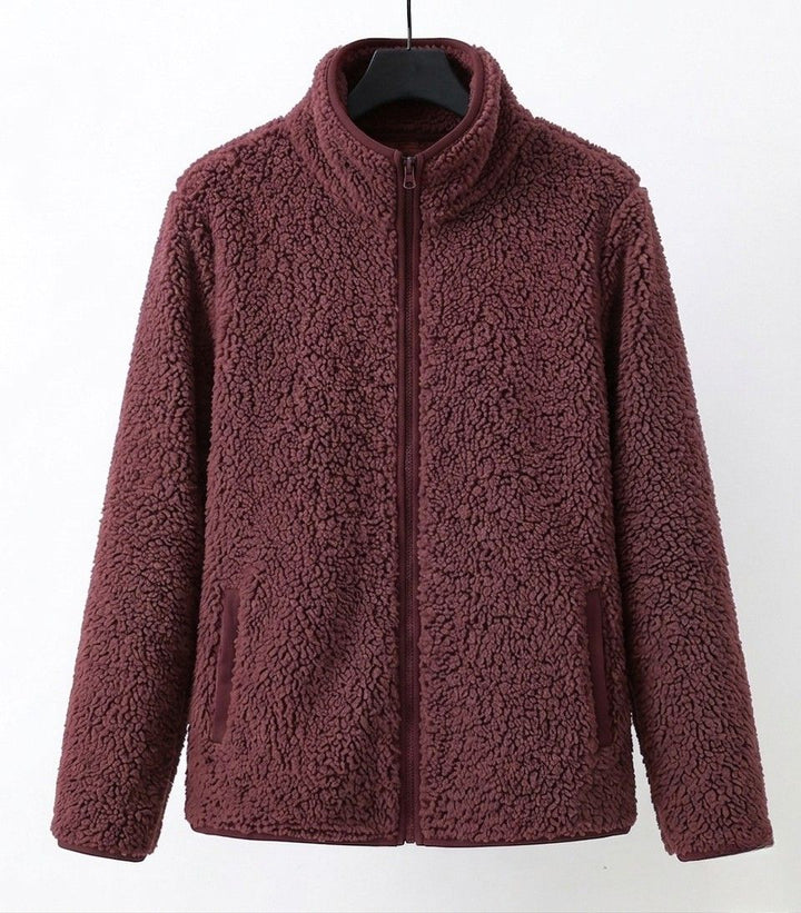 Sadhbh | Women's Relaxed Teddy Fleece Jacket