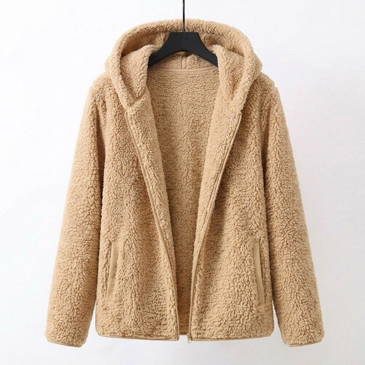 Eabha | Women's Hooded Sherpa Fleece Jacket