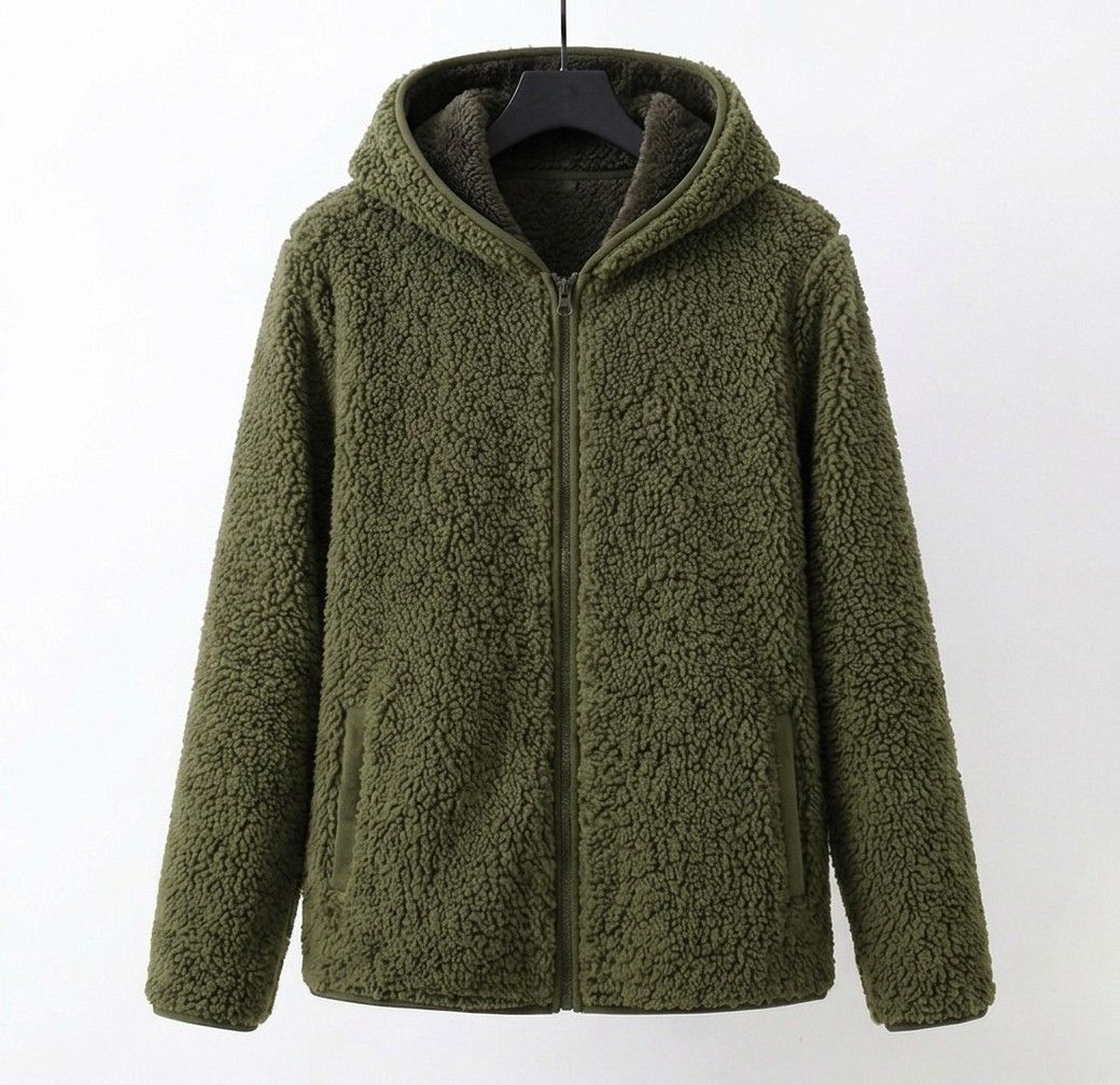 Eabha | Women's Hooded Sherpa Fleece Jacket