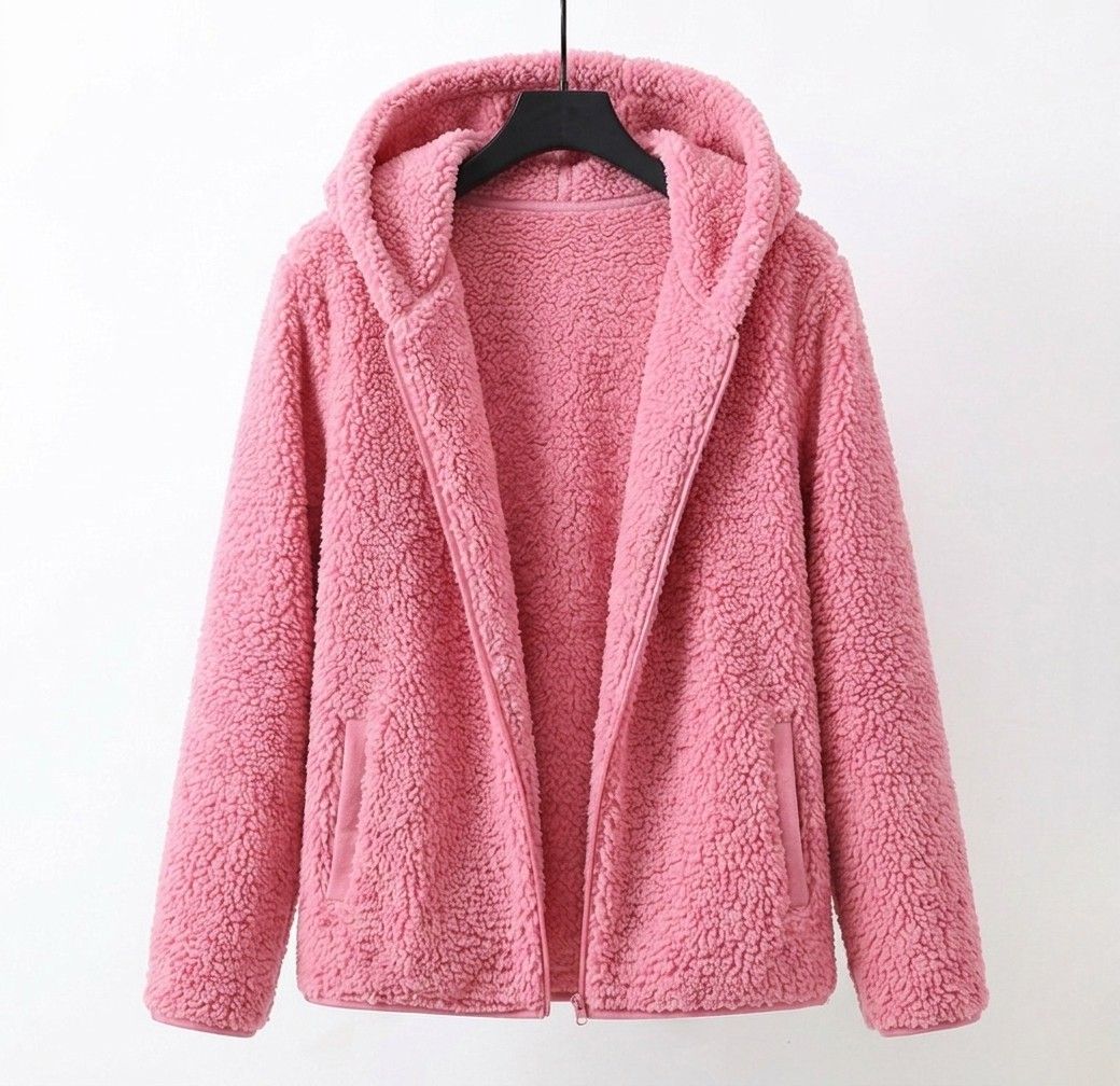 Eabha | Women's Hooded Sherpa Fleece Jacket
