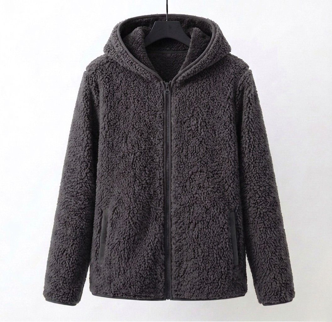 Eabha | Women's Hooded Sherpa Fleece Jacket