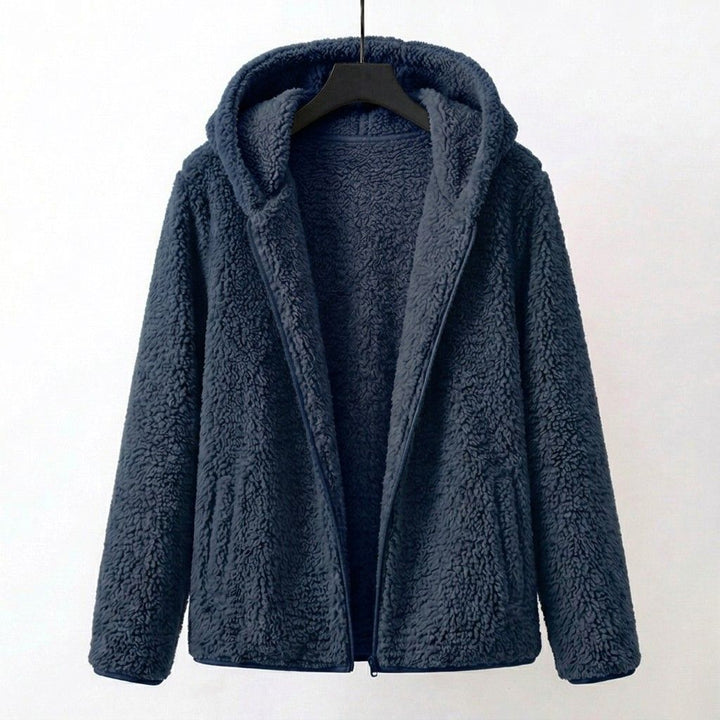 Eabha | Women's Hooded Sherpa Fleece Jacket