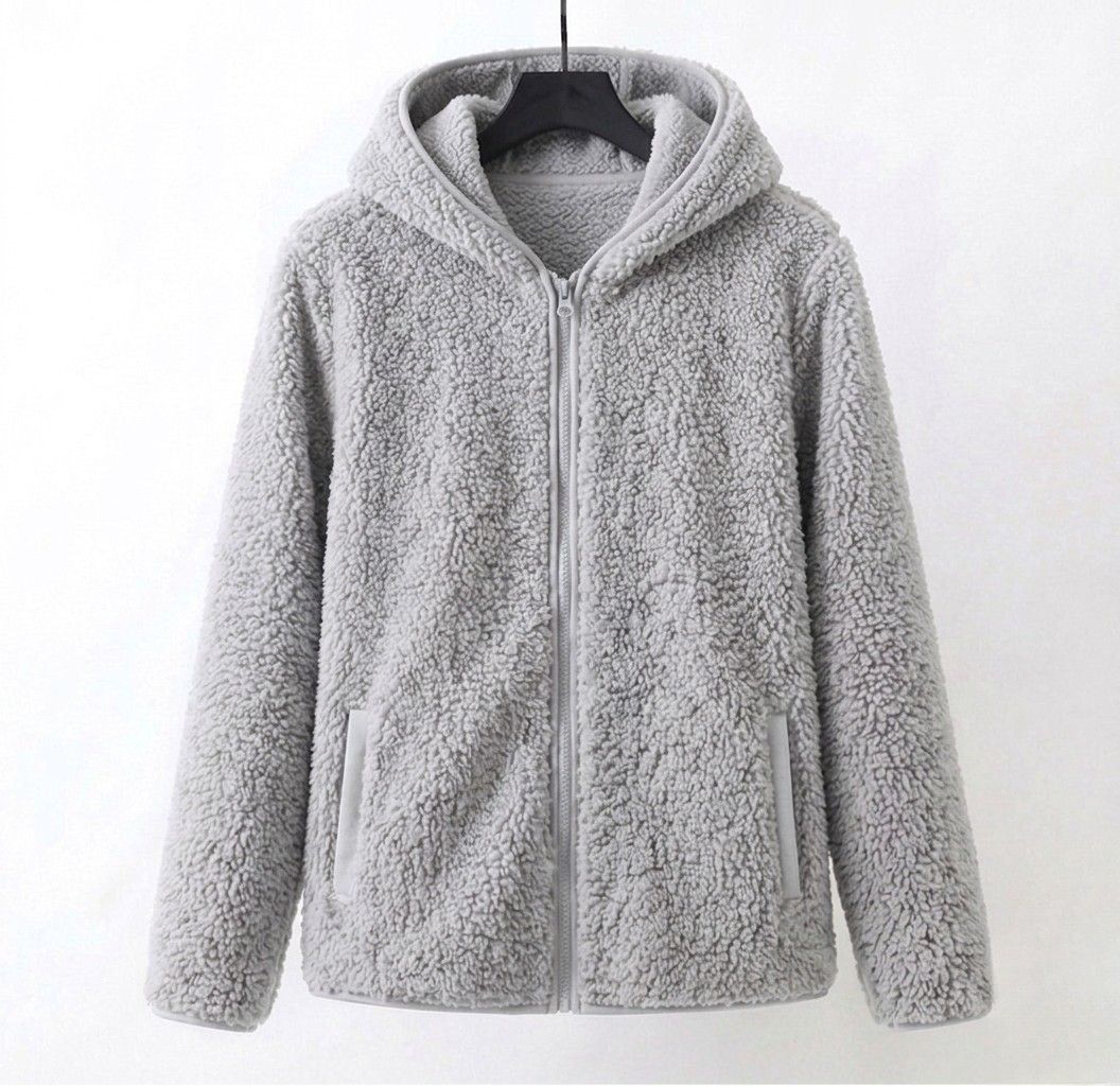 Eabha | Women's Hooded Sherpa Fleece Jacket