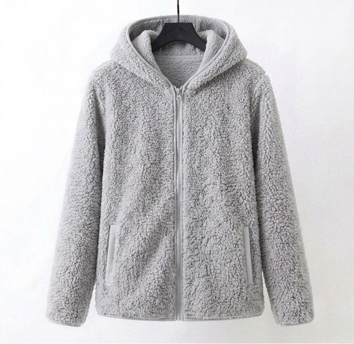 Eabha | Women's Hooded Sherpa Fleece Jacket